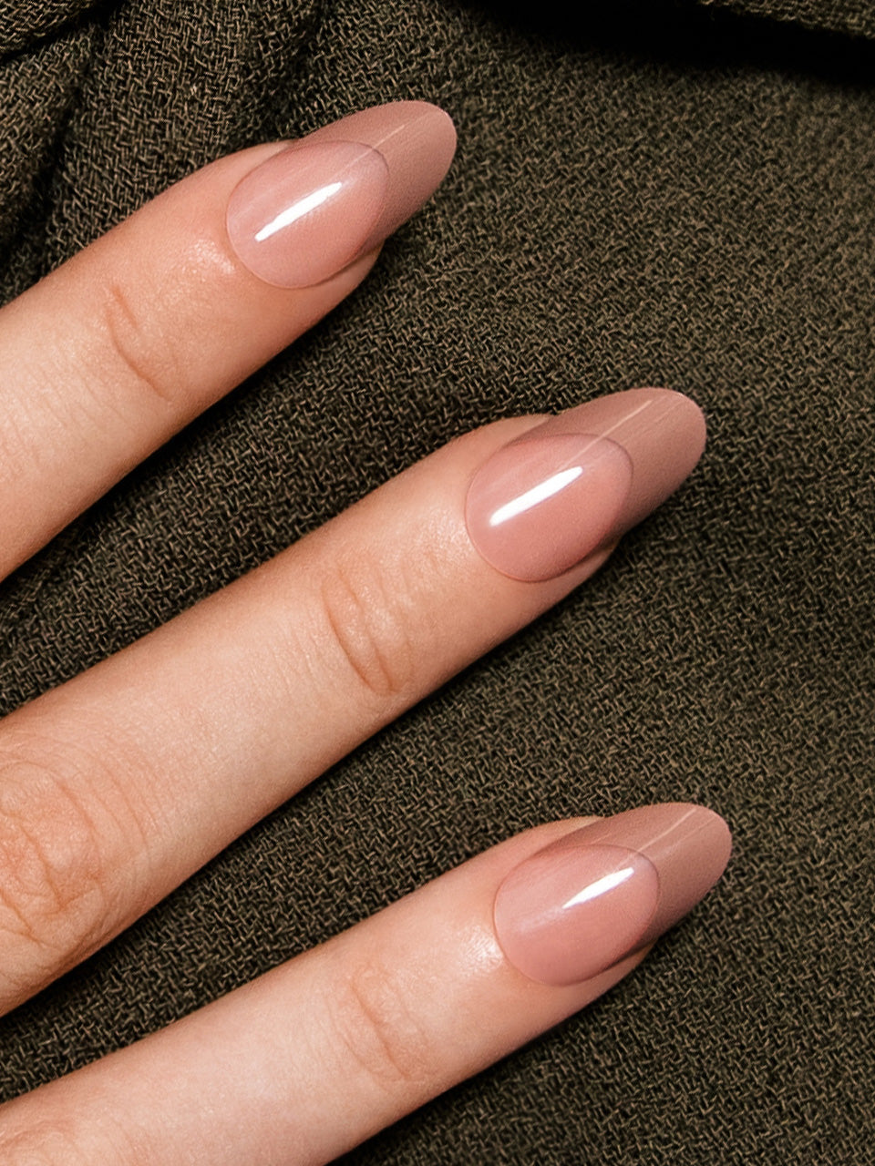 Milk Brown French (Oval)