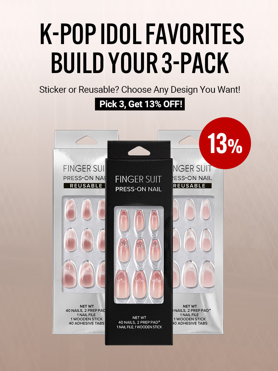 Build your own 3 set