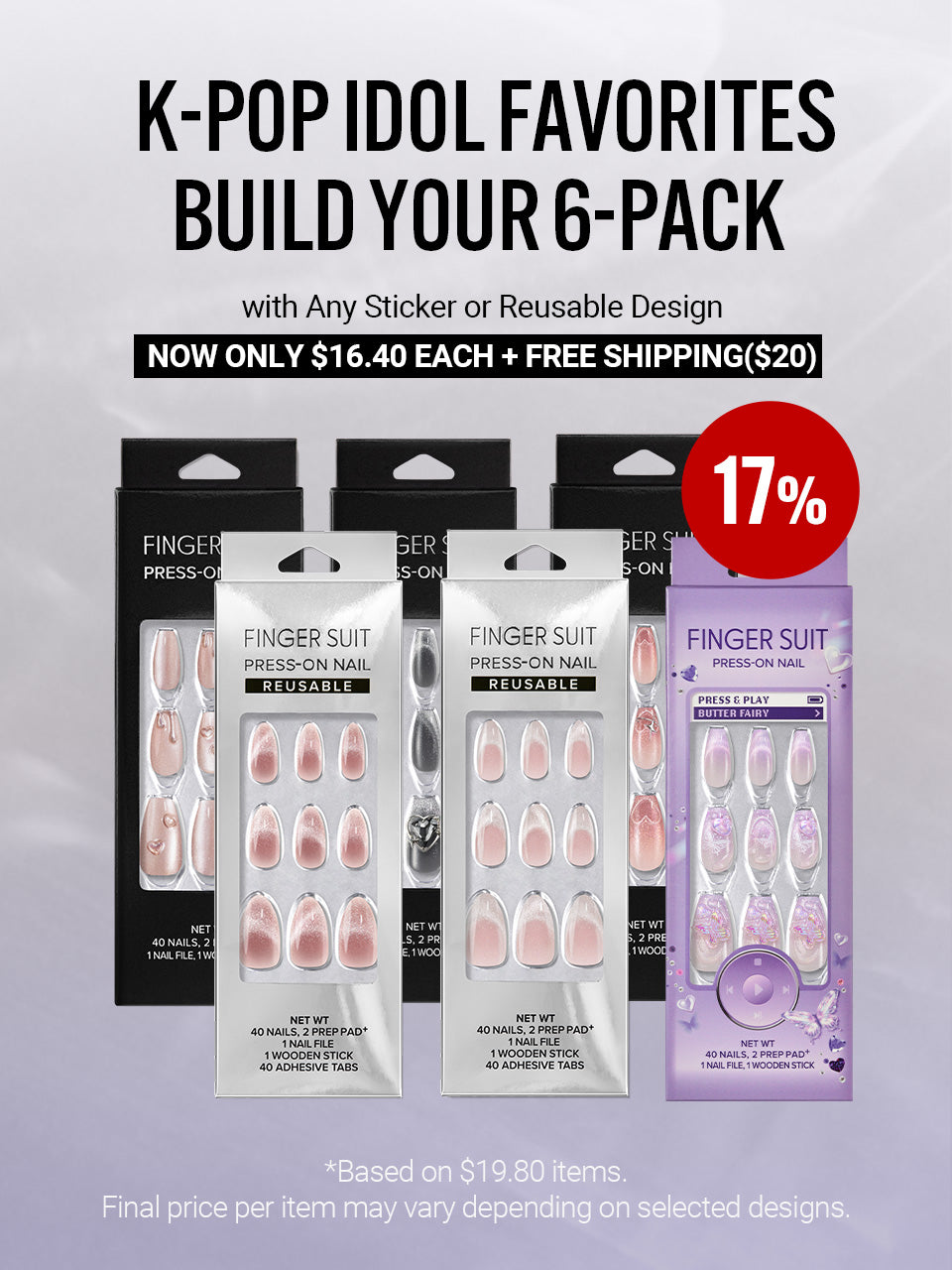 Build your own 6 set
