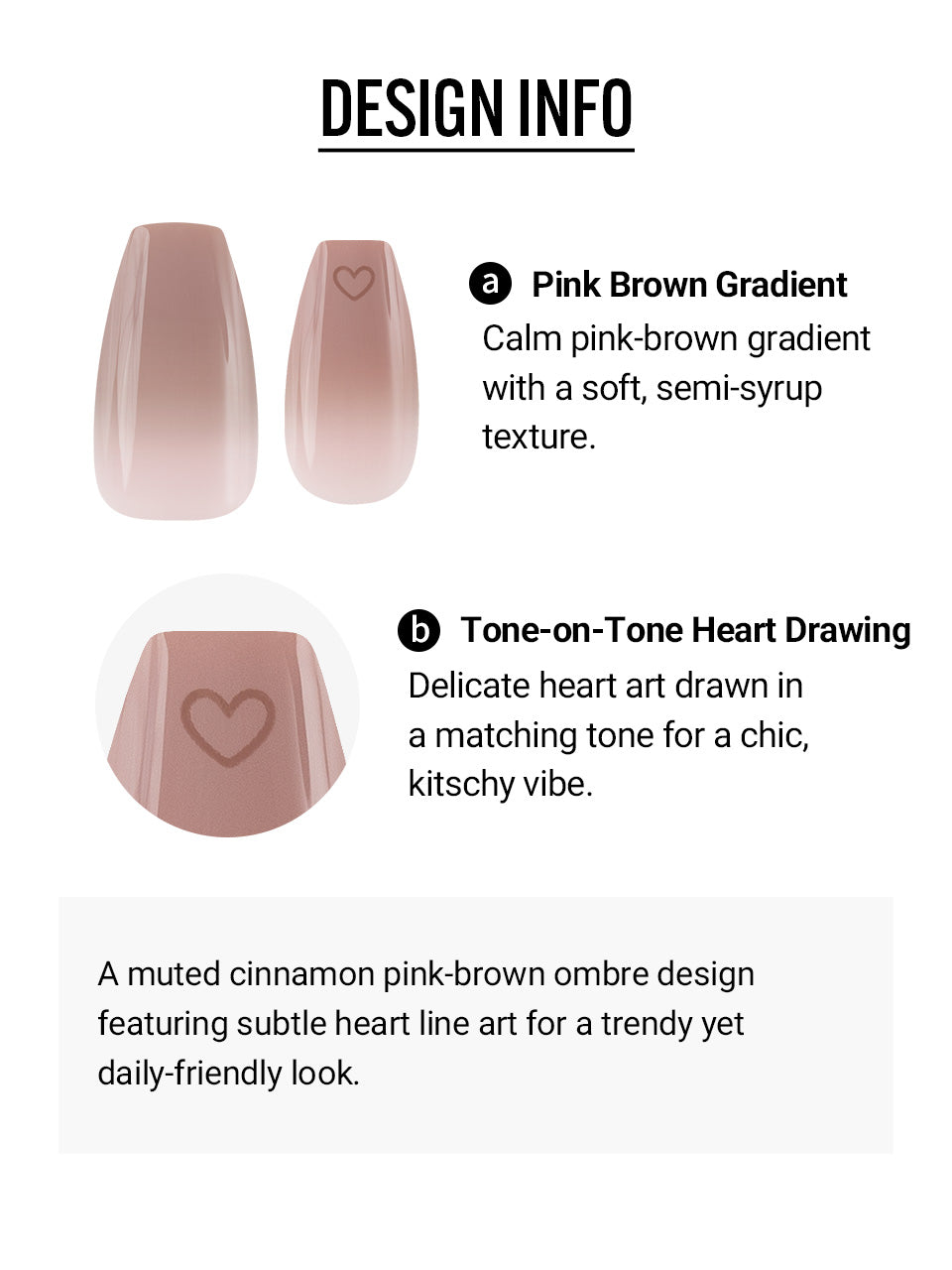 Cinnamon Ombre (Coffin)