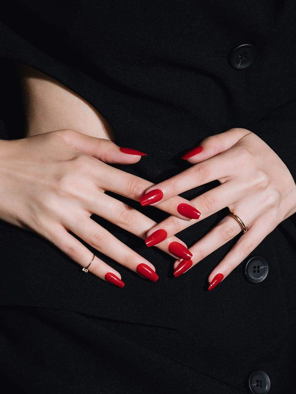 Perfect Red (Coffin) - FINGER SUIT