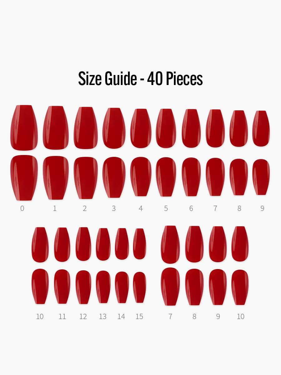 Perfect Red (Coffin) - FINGER SUIT