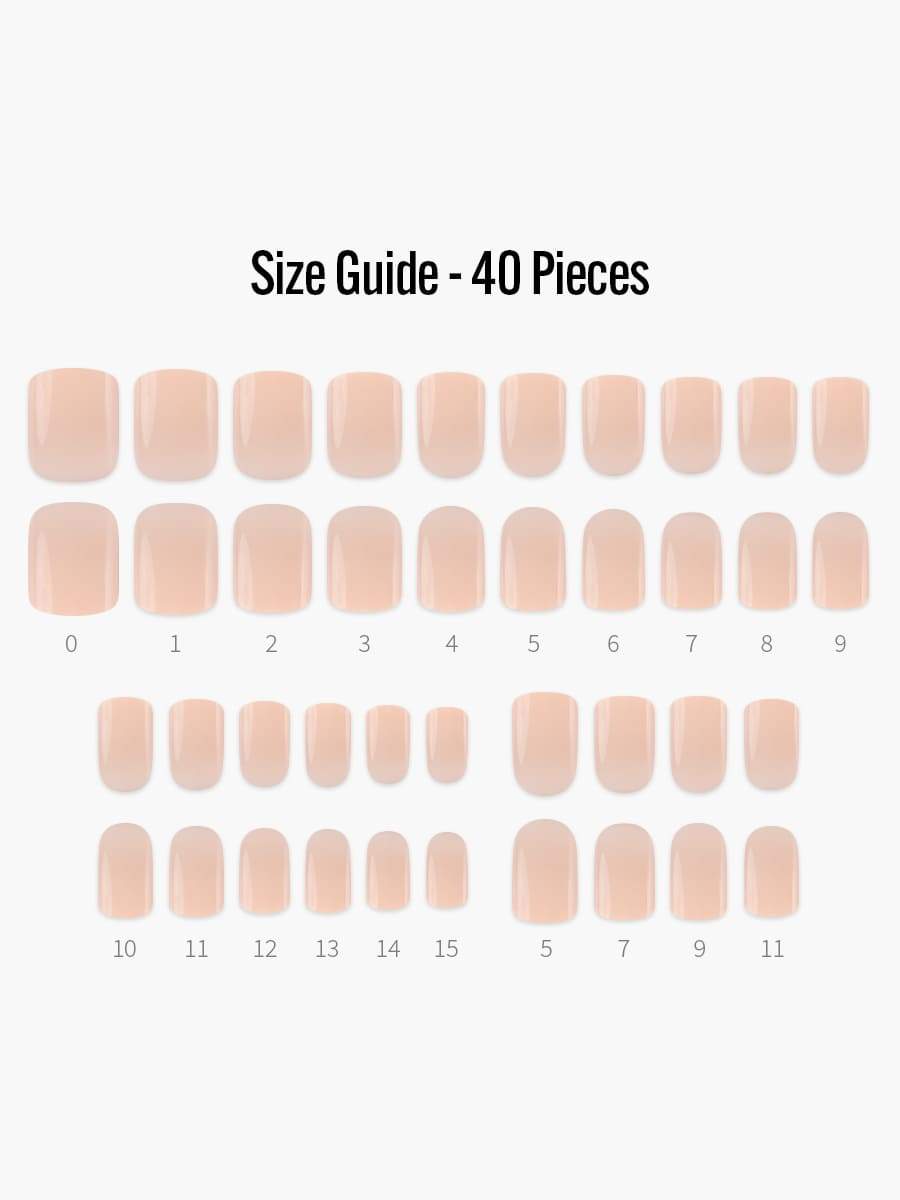 Pink Beige (Square) - FINGER SUIT