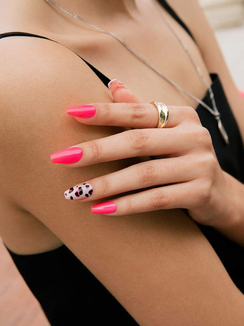 Pink Leopard - FINGER SUIT